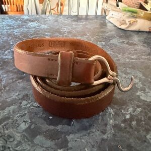 Duluth Trading Co Brown Leather Belt